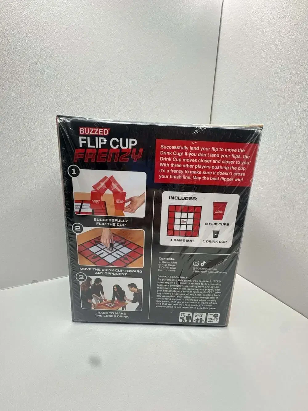 What Do You Meme? Buzzed Flip Cup Frenzy Drinking Game